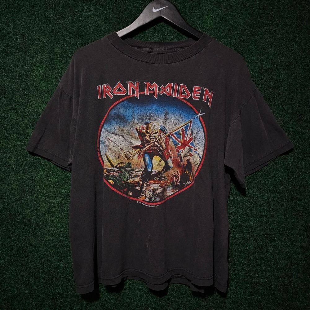 Iron Maiden 1999 Eddie's U.S. Onslaught Tour concert T-Shirt Graphic band tee